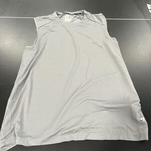 Russell-athletic Men's Grey and White Vest
